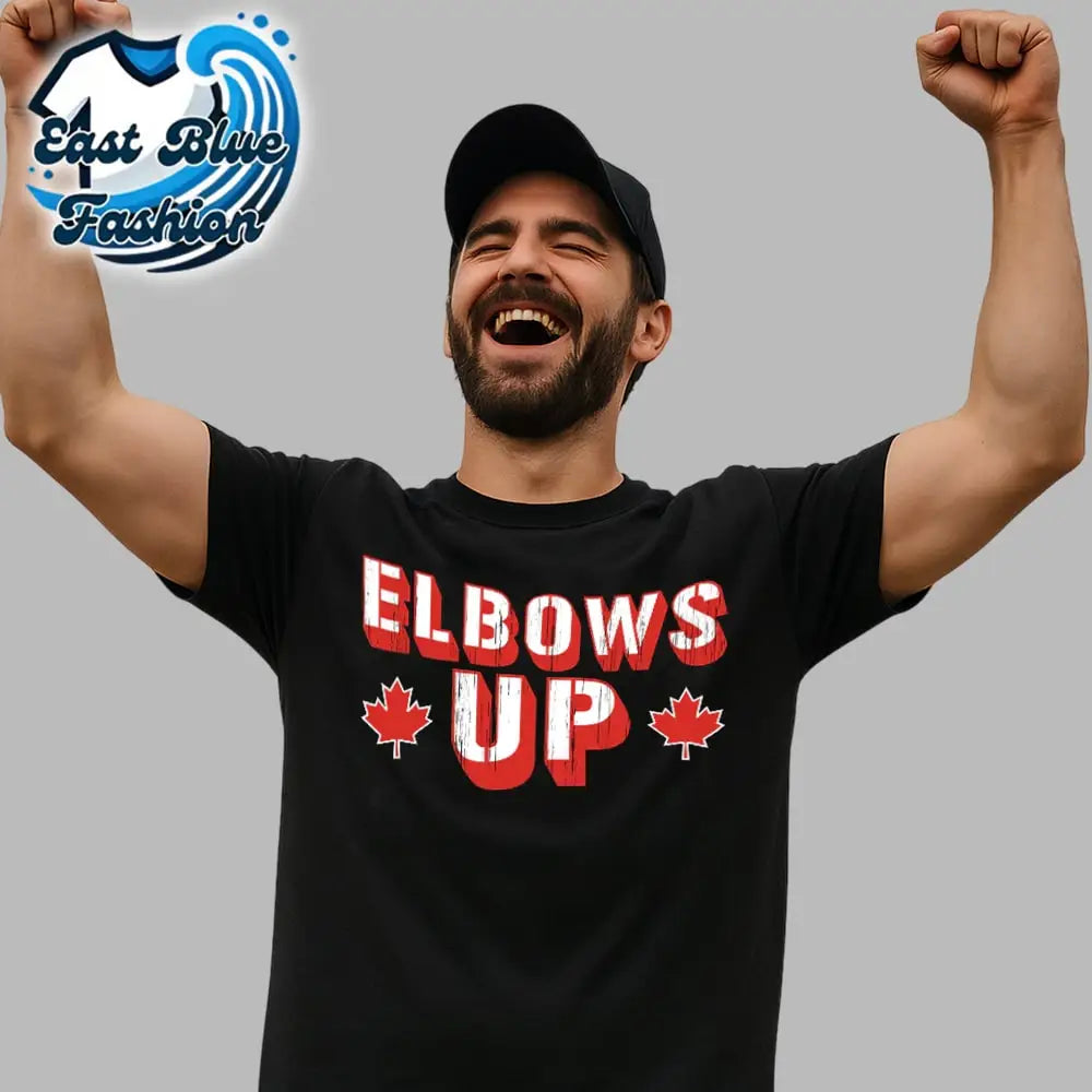 Elbows Up with Twin Maples T-Shirt