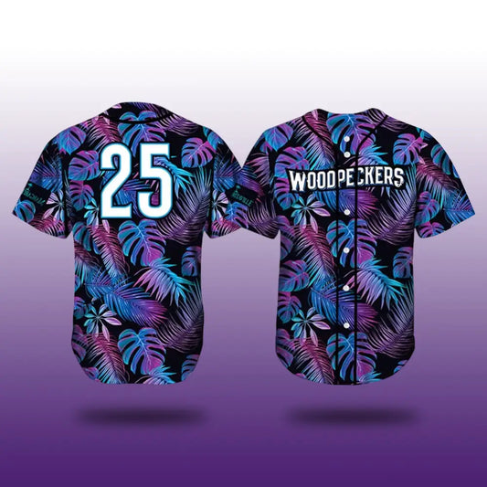 Fayetteville Woodpeckers Margaritaville Night Jersey Giveaway 2025
