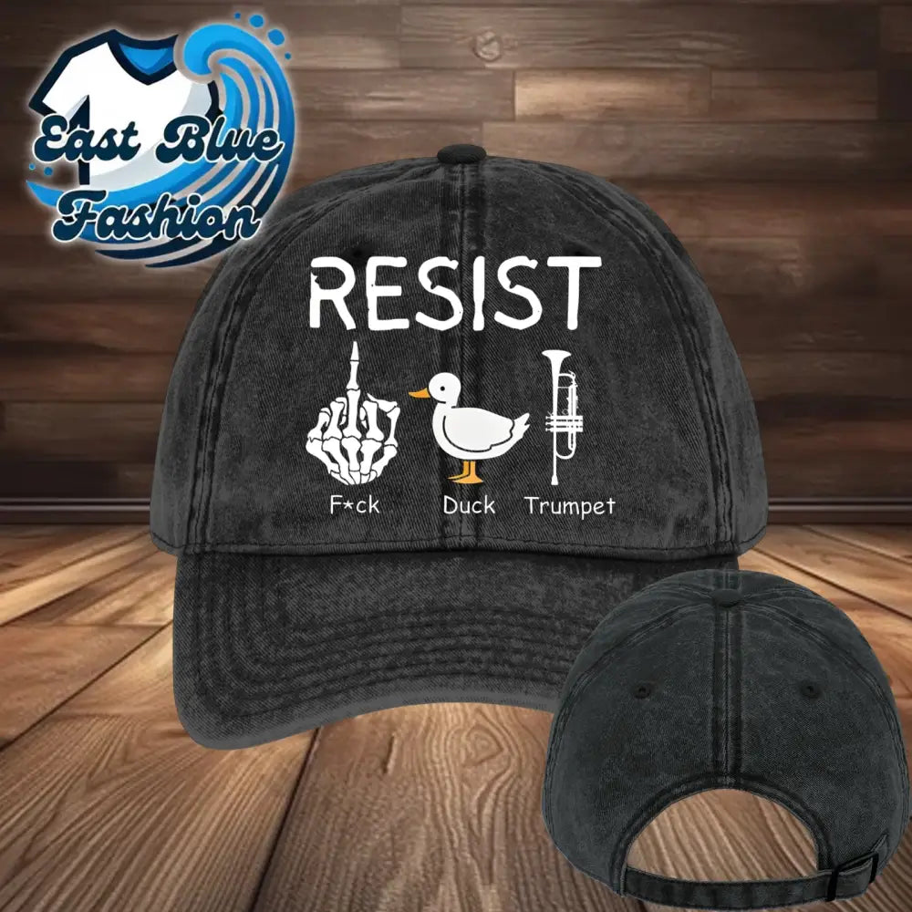 FDT Resist F*ck Duck Trumpet Baseball Cap