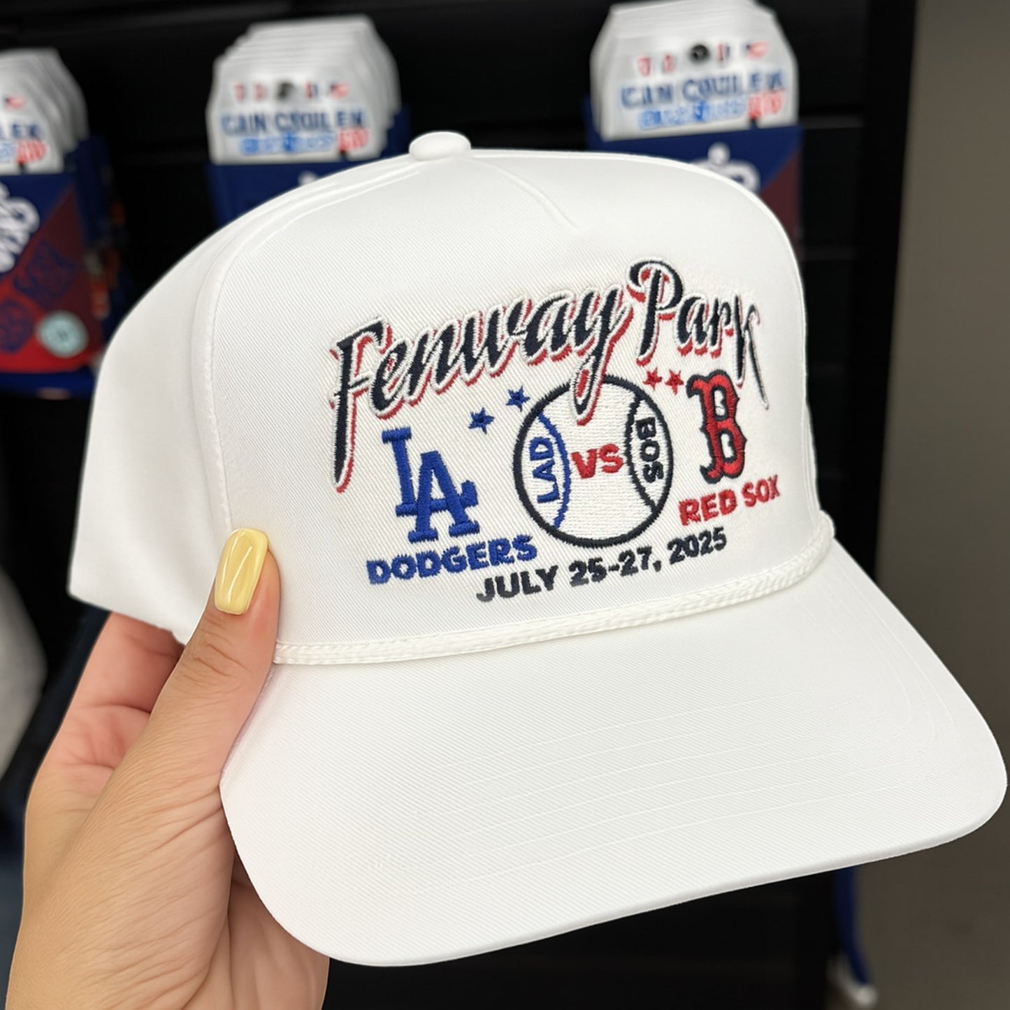 Fenway Park LAD Vs BOS July 25-27 Hat Giveaway 20251