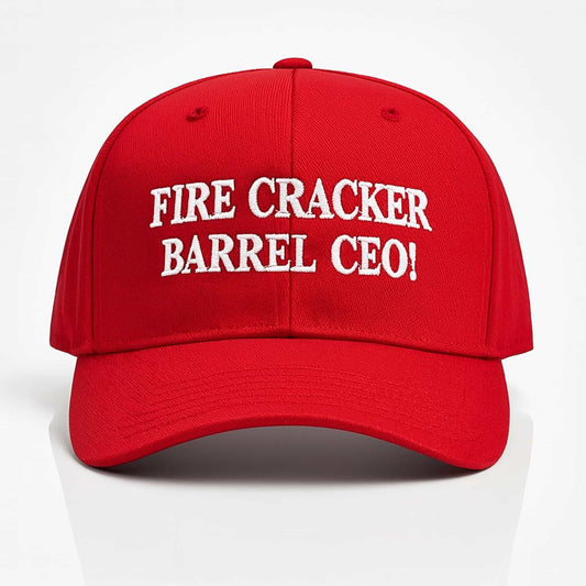 Fire Cracker Barrel Ceo Hat