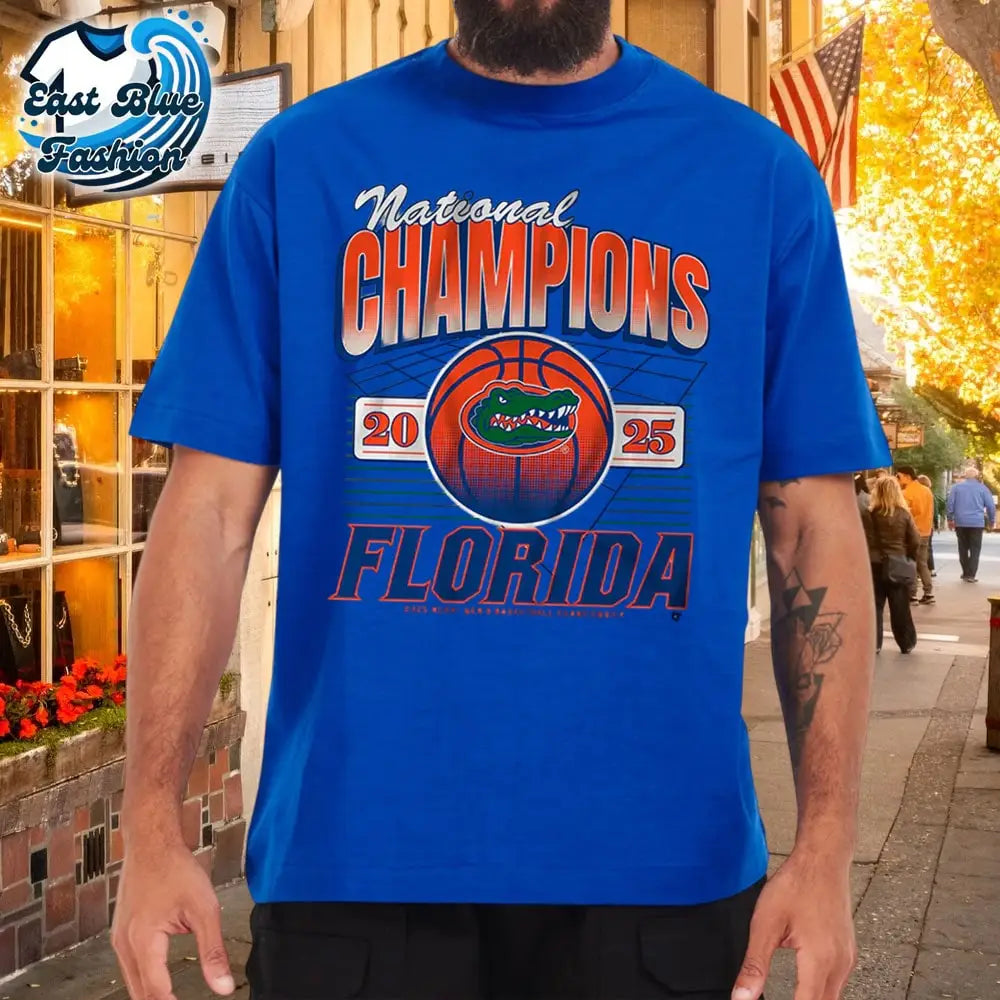 Florida 2025 Ncaa Champions Grid T-Shirt