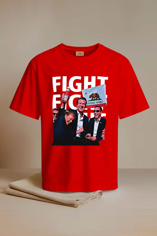 Gavin Newsom Fight Fight Fight T-Shirt