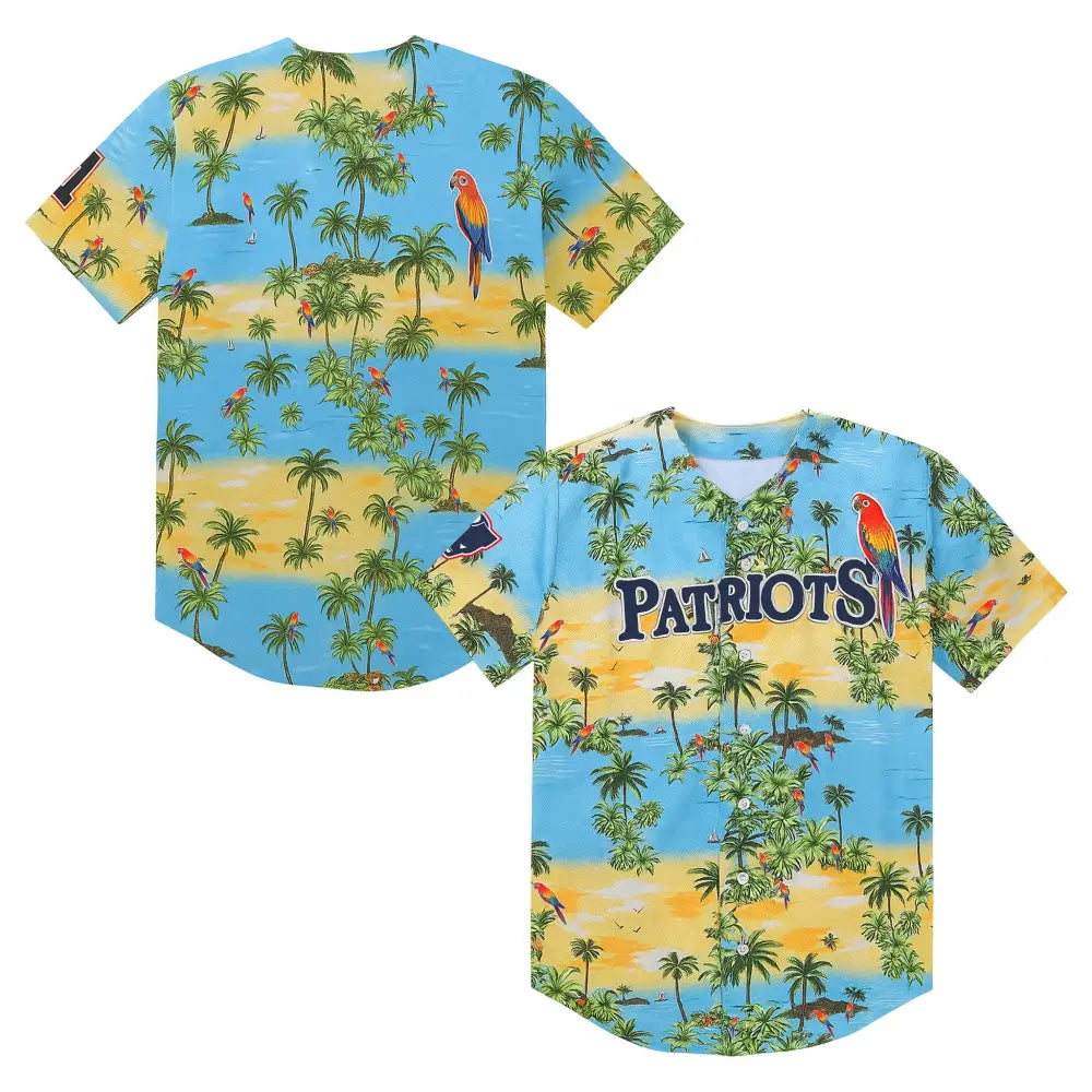 Giancarlo Stanton Somerset Patriots Parrot Jersey Hawaii