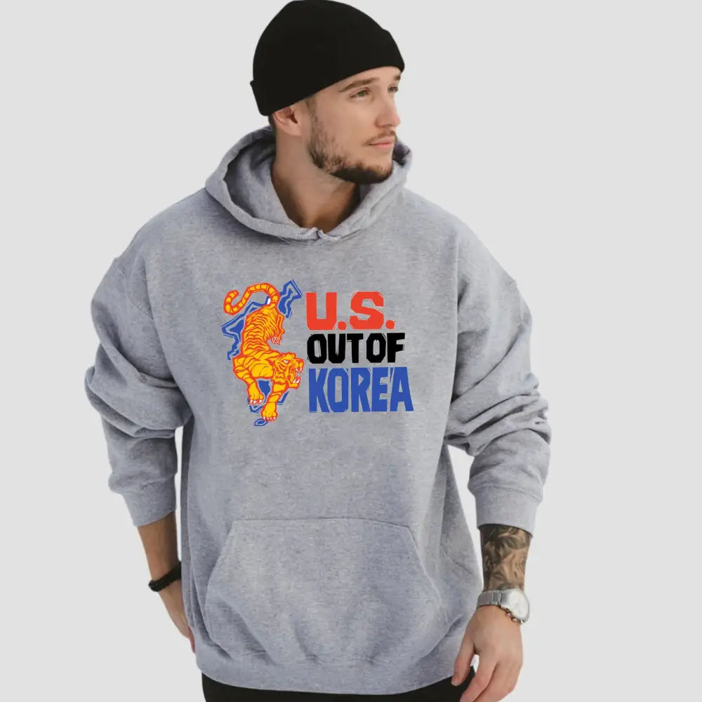 Good Vibes Politik Us Out Of Korea T-Shirt3