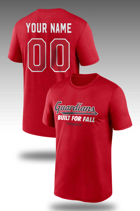 Guardians 2025 October Baseball Built For Fall Shirt
