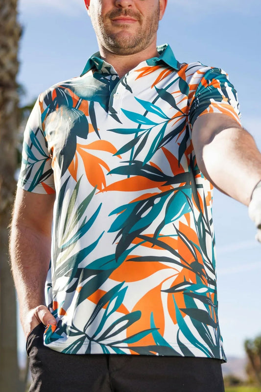 Happy Gilmore 2 Adam Sandler Hawaiian Polo Shirt 2025