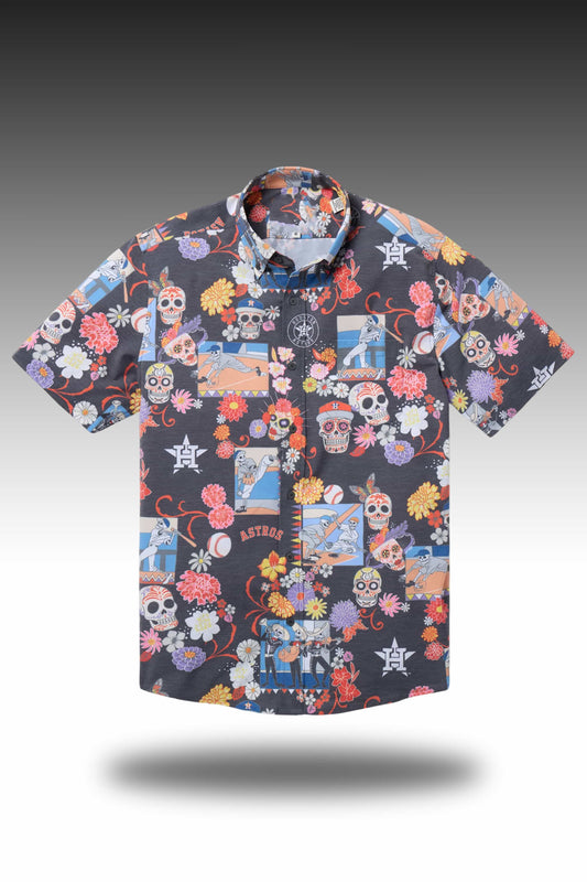Houston Astros Hecho Para Esto Día De Los Hawaiian Shirt