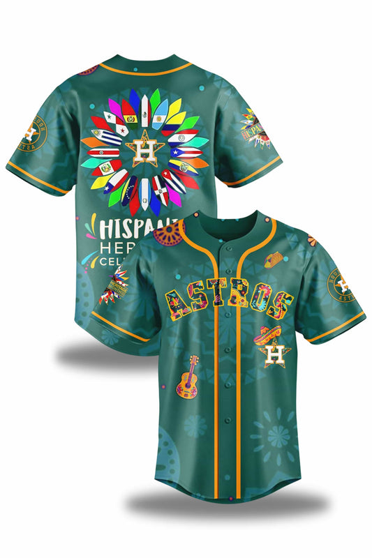 Houston Astros x Hispanic Heritage Month Jersey 2025