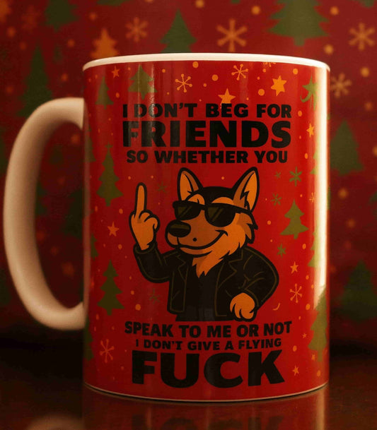 I Don't Beg For Friends Mug