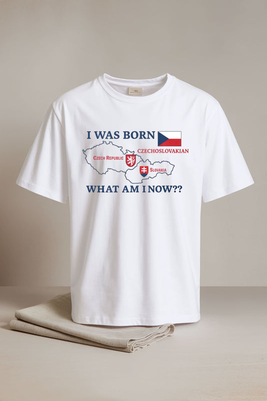 I Was Born What Am I Now Shirt