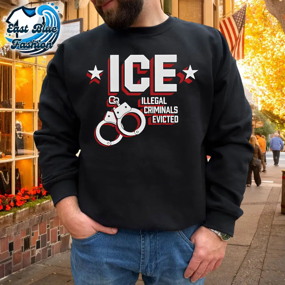 ICE Illegal Criminals Evicted T-Shirt3