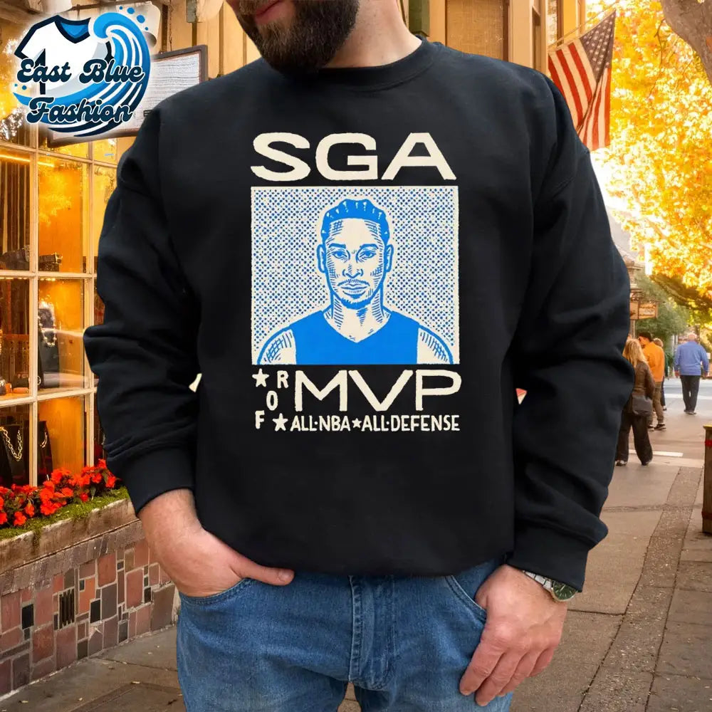 Jalen Williams Sga Mvp For All Defense T-Shirt3