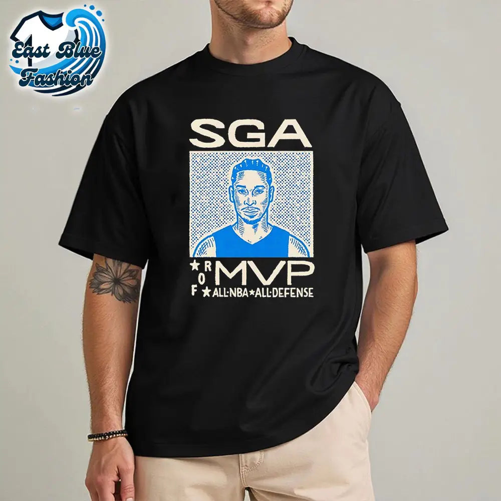 Jalen Williams Sga Mvp For All Defense T-Shirt2