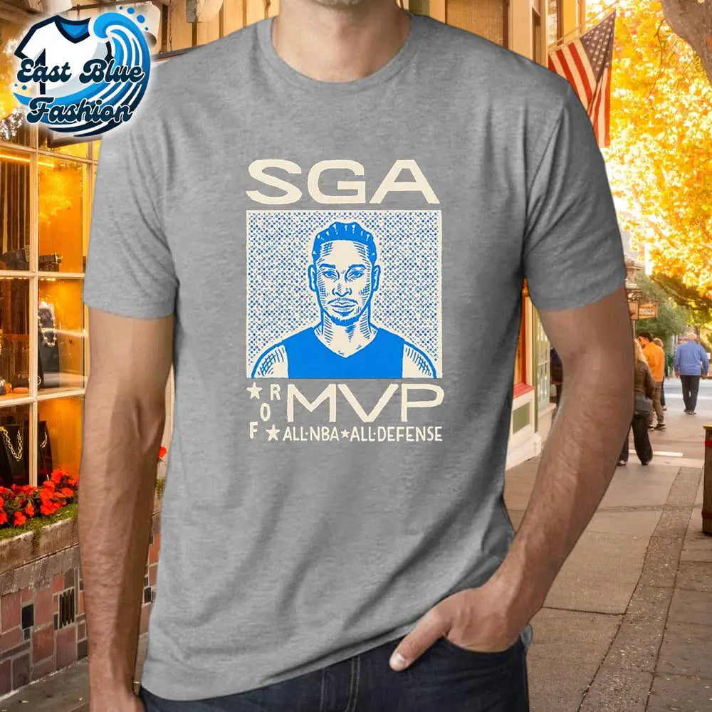 Jalen Williams Sga Mvp For All Defense T-Shirt