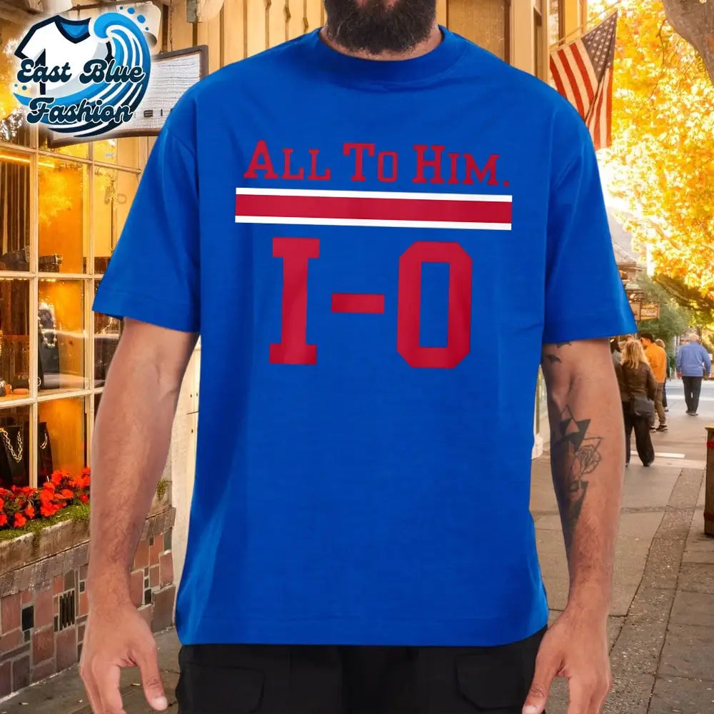 Jeremiah Smith All To Him 1 T-Shirt - S / Navy / T-Shirt
