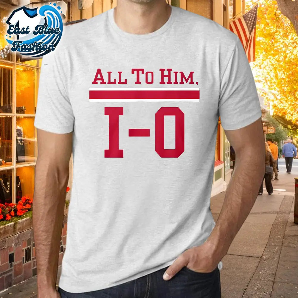 Jeremiah Smith All To Him 1 T-Shirt - S / Silver / T-Shirt