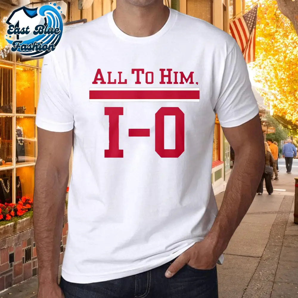 Jeremiah Smith All To Him 1 T-Shirt - S / White / T-Shirt