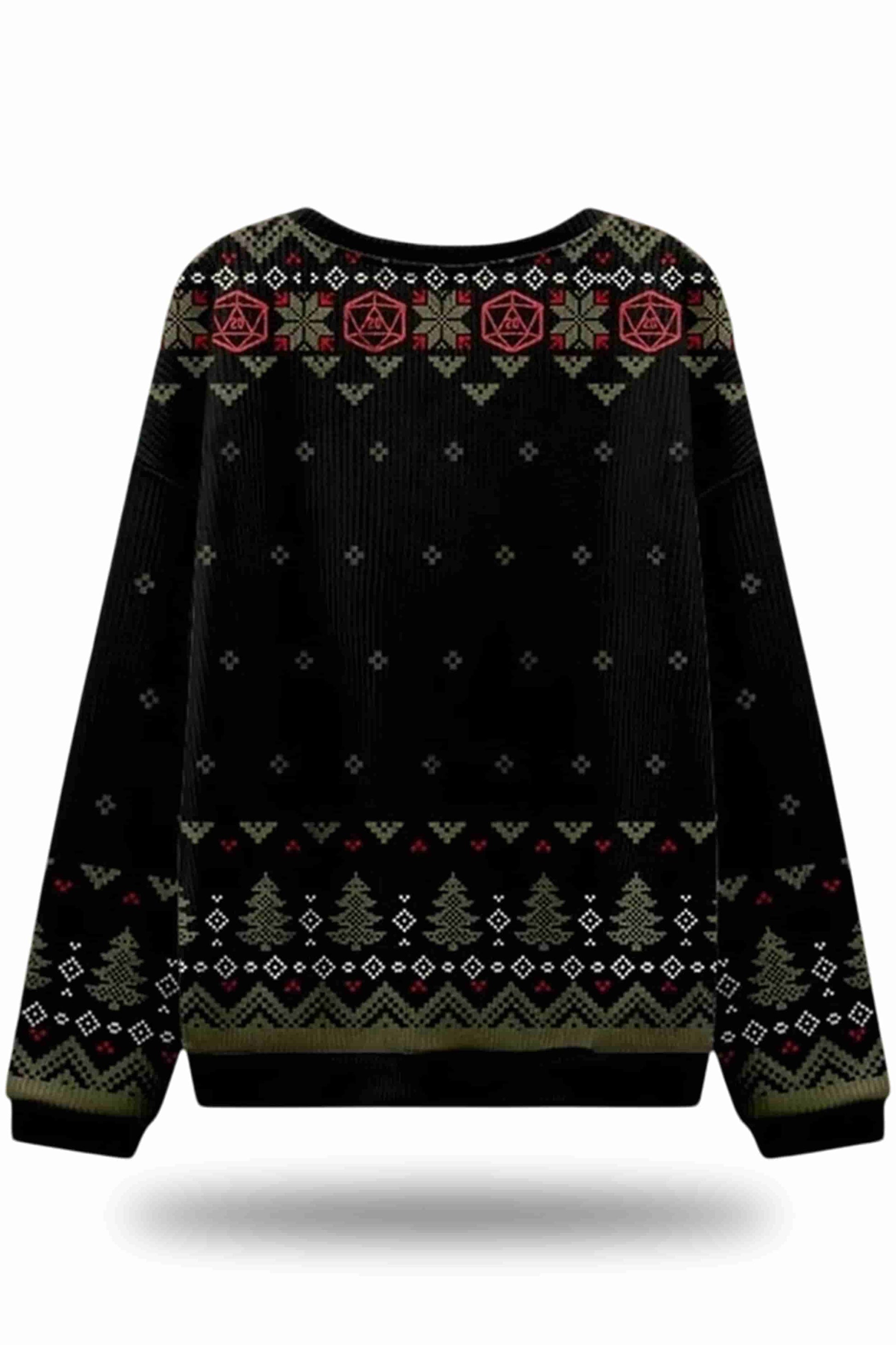 Jesus Saves Everyone Else Roll For Damage Ugly Sweatshirt2