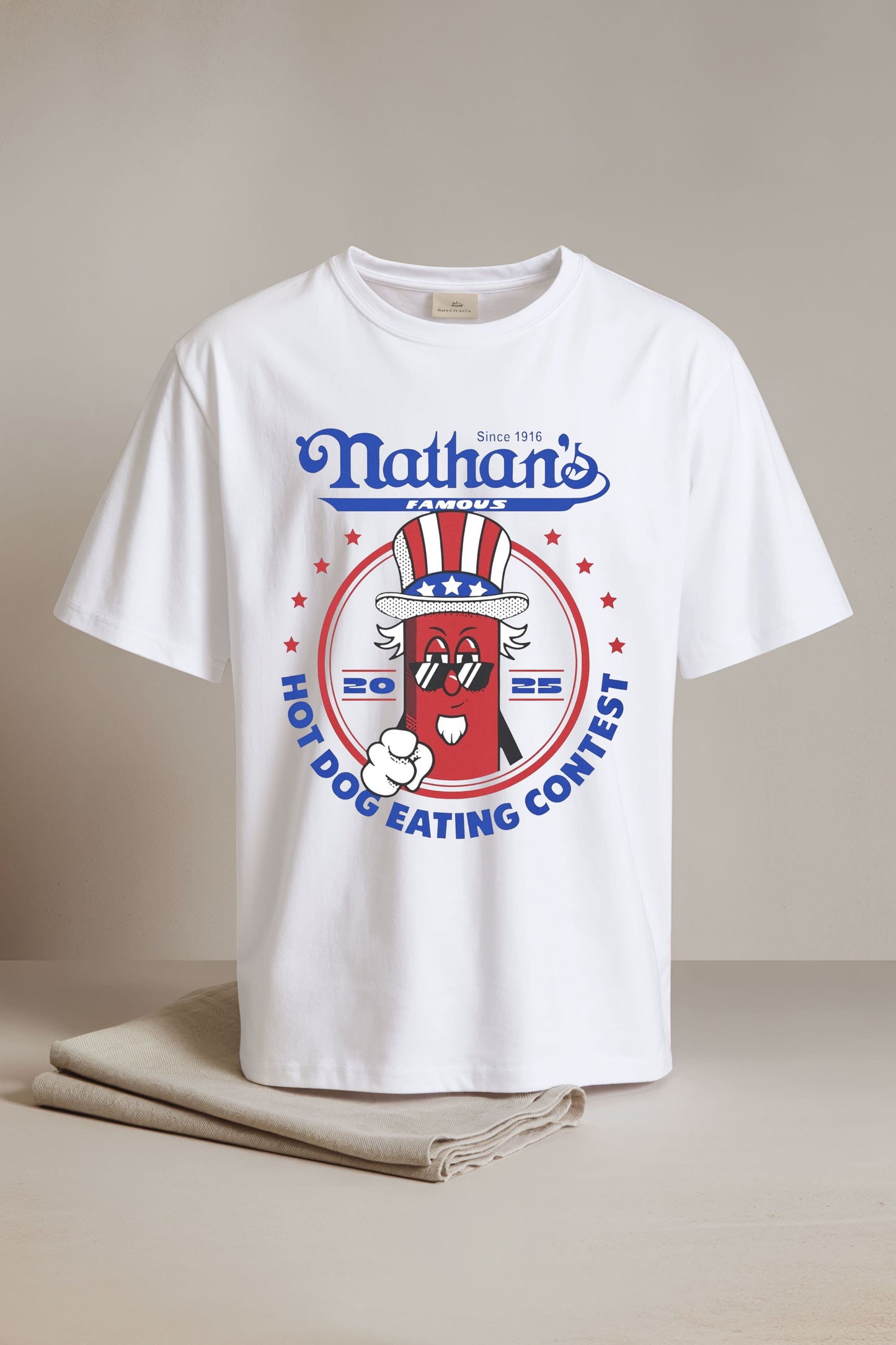 Joey Chestnut Nathan Hot Dog Eating Contest 2025 Shirt