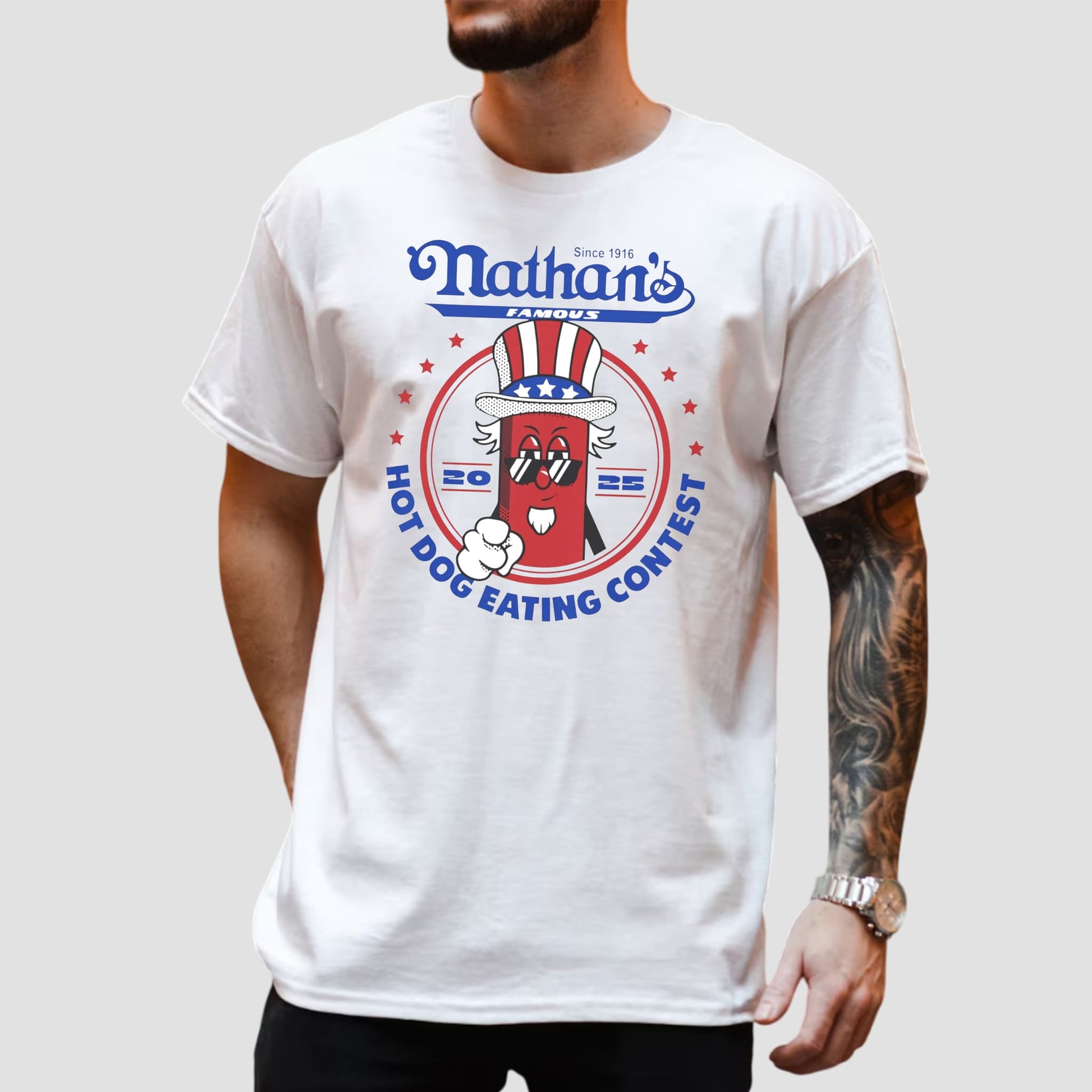 Joey Chestnut Nathan Hot Dog Eating Contest 2025 Shirt3