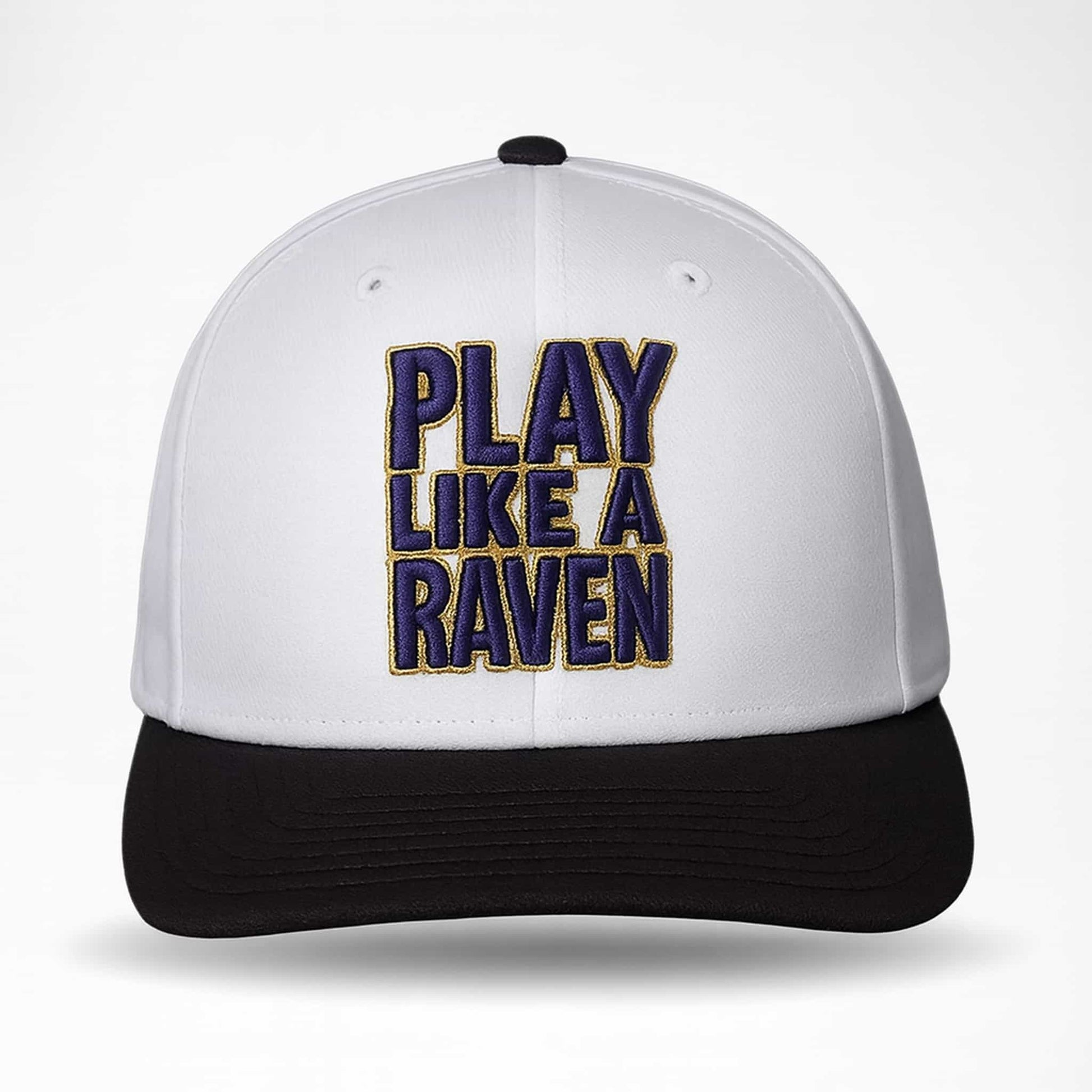 John Harbaugh Play Like A Raven Cap