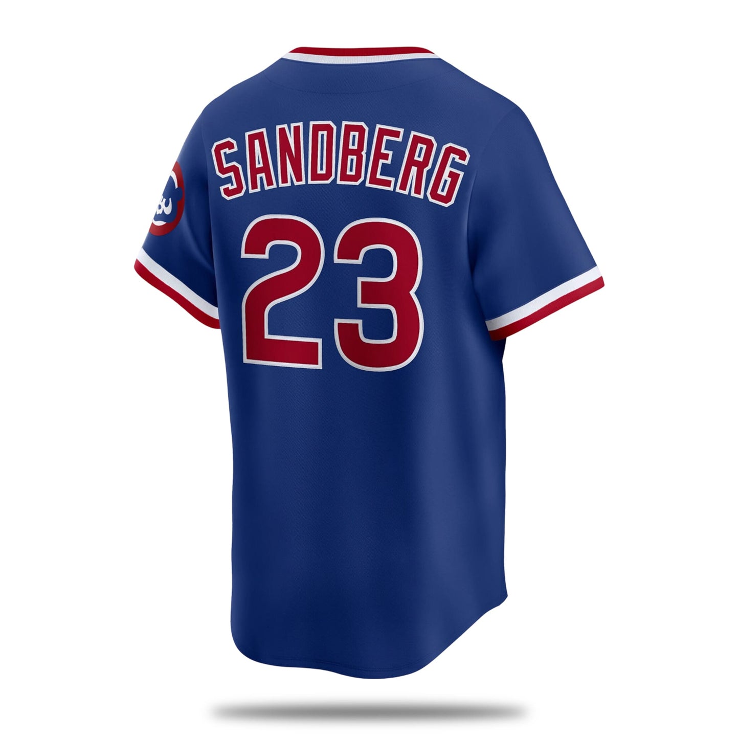 Jon Lester Wearing Ryne Sandberg Chicago Cubs #23 Jersey2