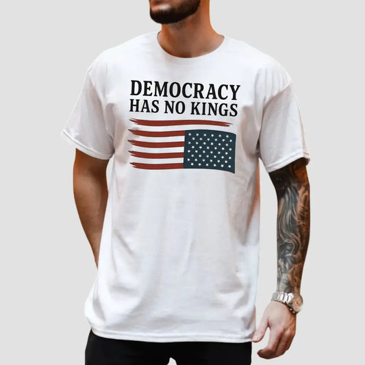 Kennedy Democracy Has No Kings Shirt