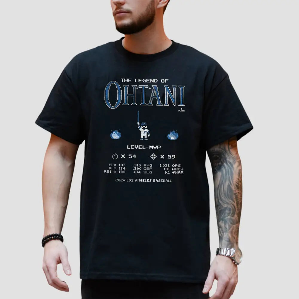 Kiké The Legend Of Ohtani Level MVP T-Shirt