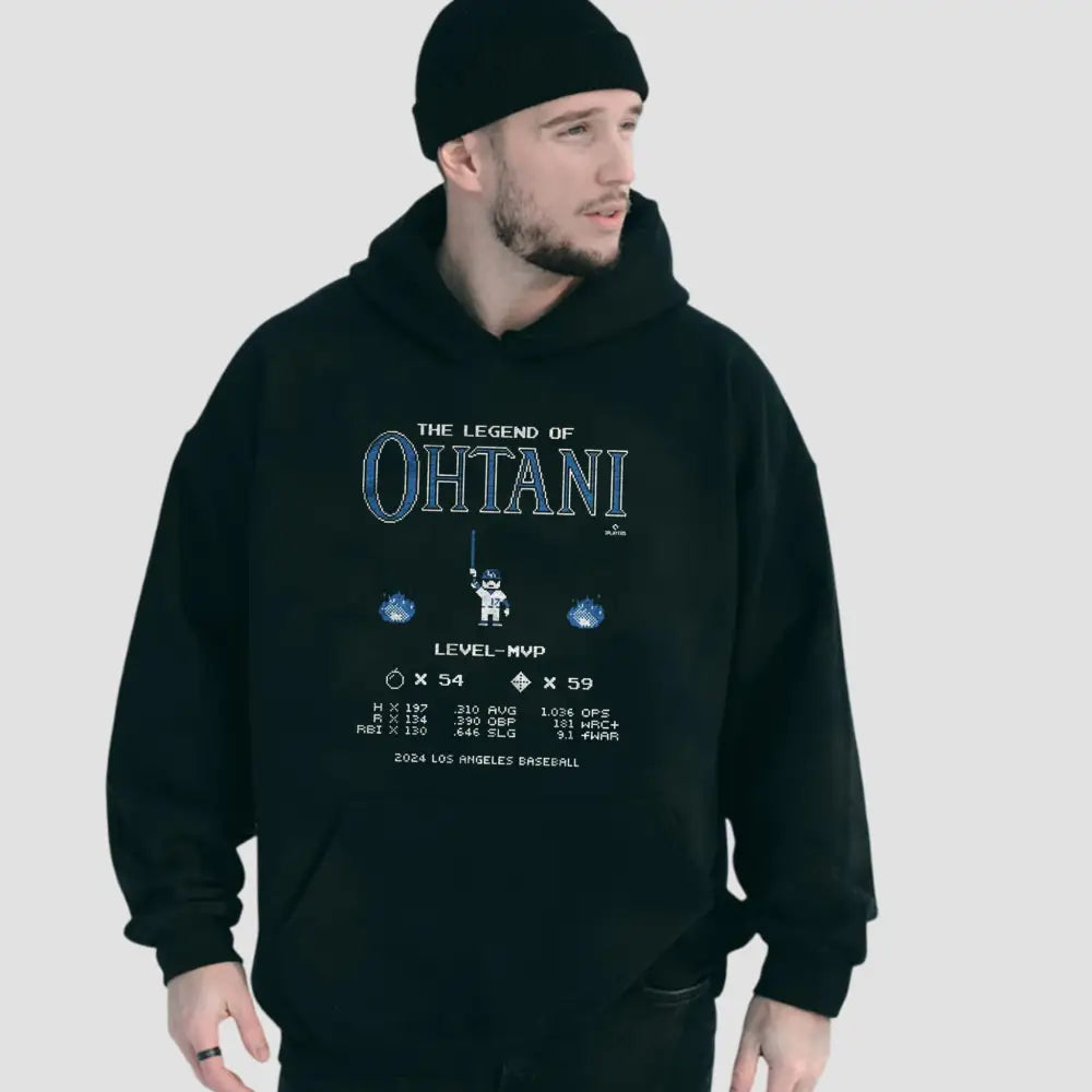 Kiké The Legend Of Ohtani Level MVP T-Shirt1