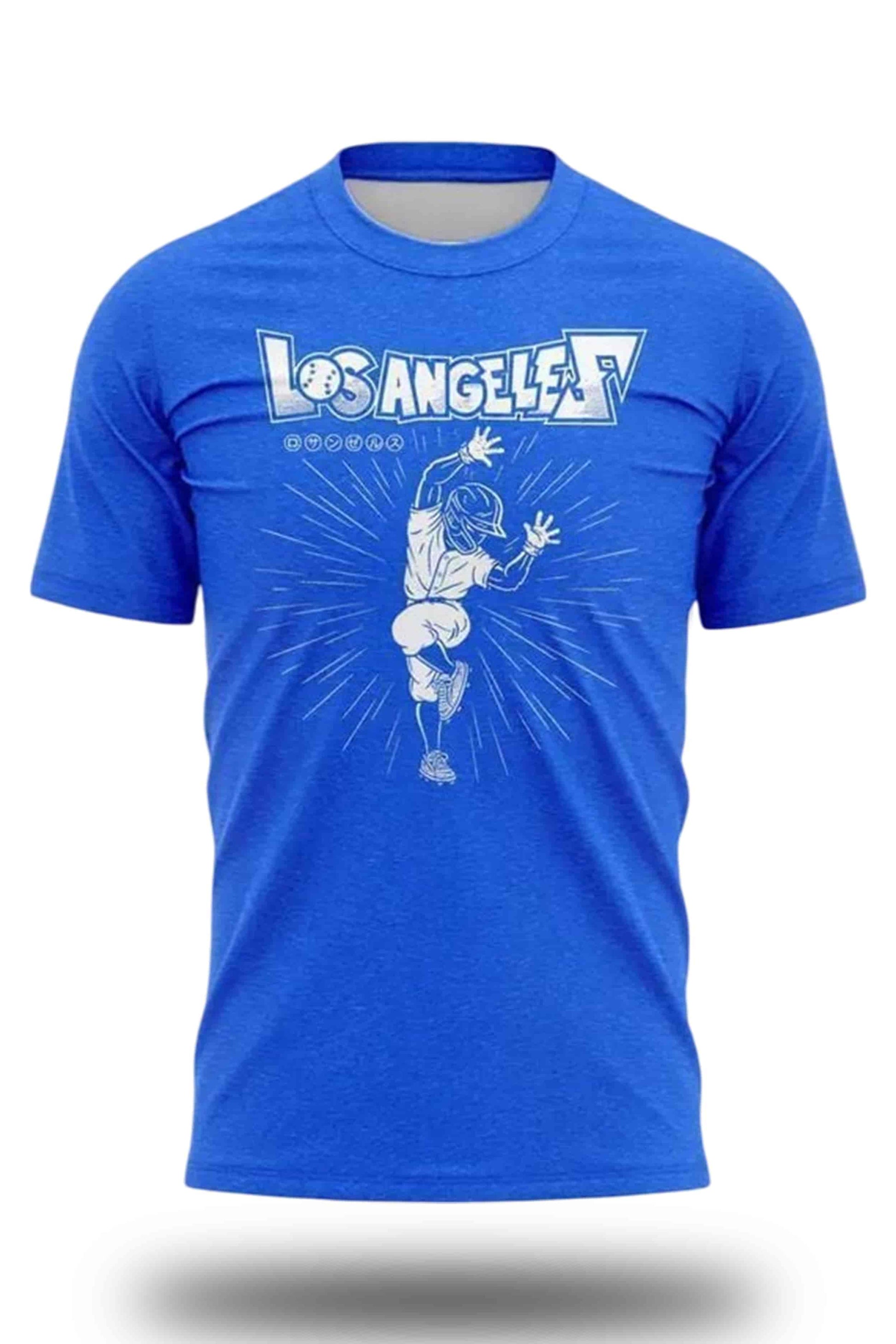 LA Dodgers 2025 Shohei Ohtani Hip Lock Shirt1