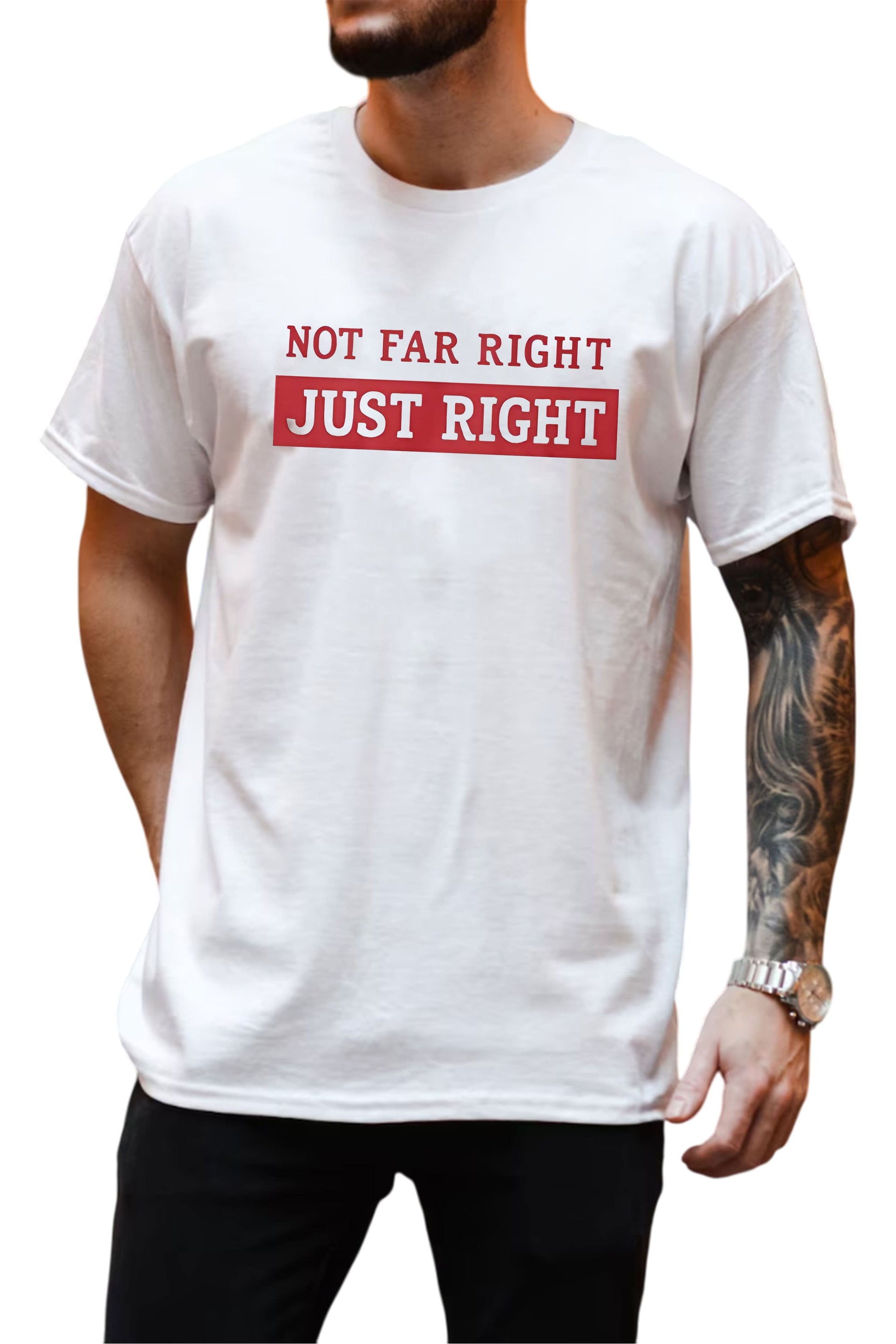Leilani Dowding Not Far Right Just Right Shirt1