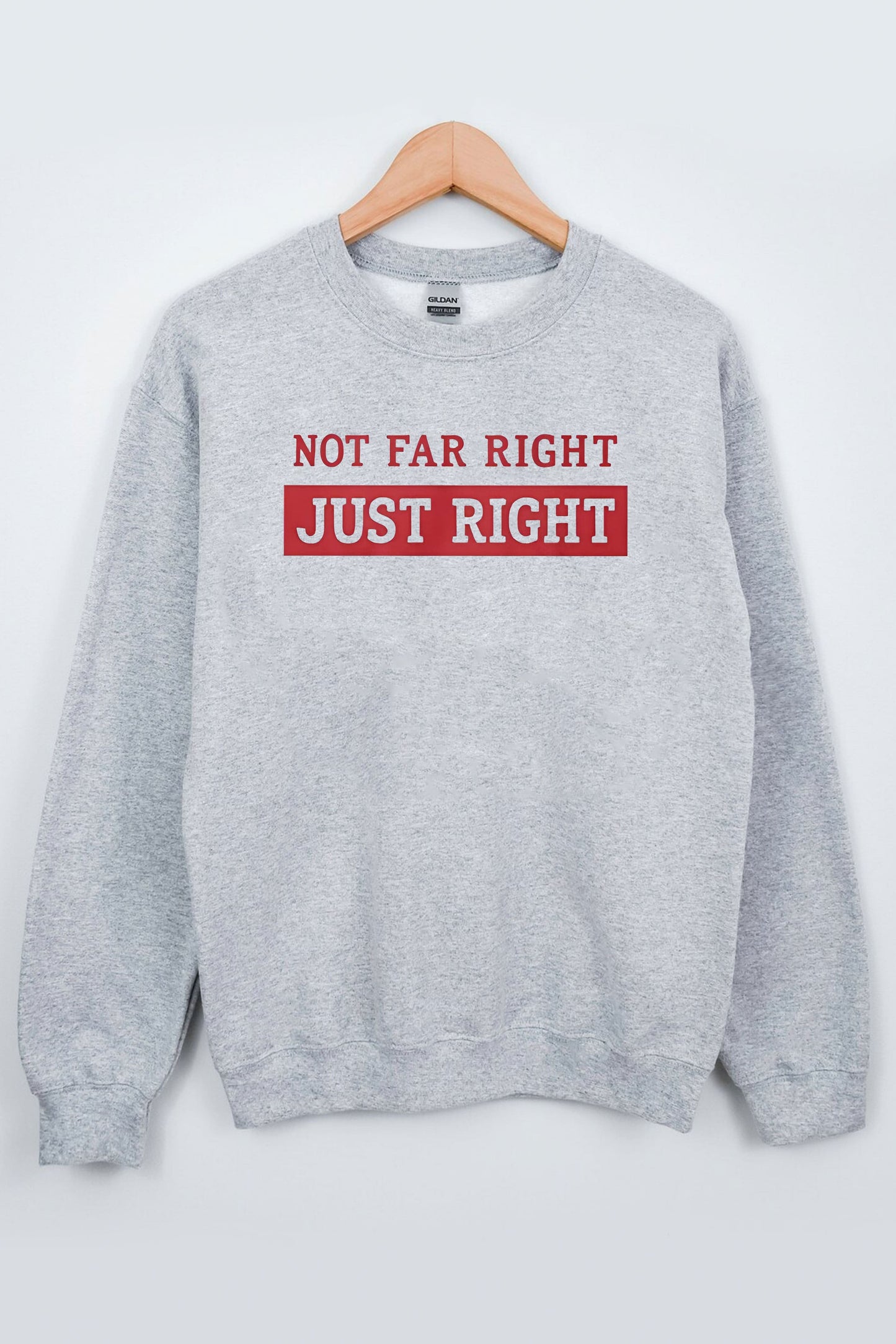 Leilani Dowding Not Far Right Just Right Shirt2