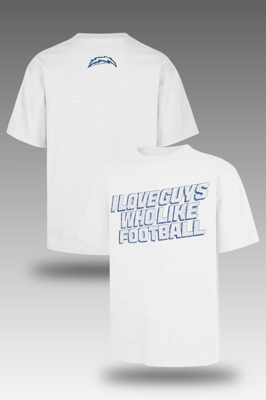 Los Angeles Chargers I Love Guys Who Like Football Shirt