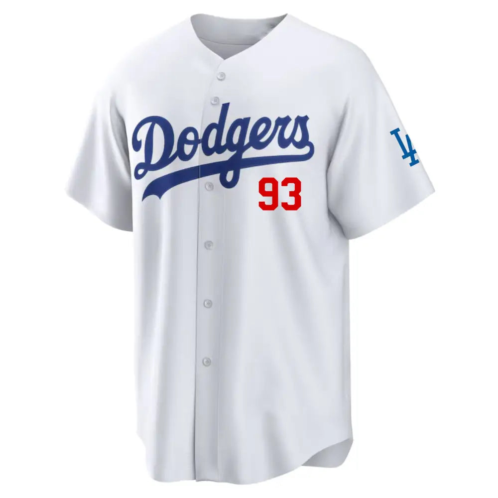 Los Angeles Dodgers Sergio Ramos 93 Jersey 20252