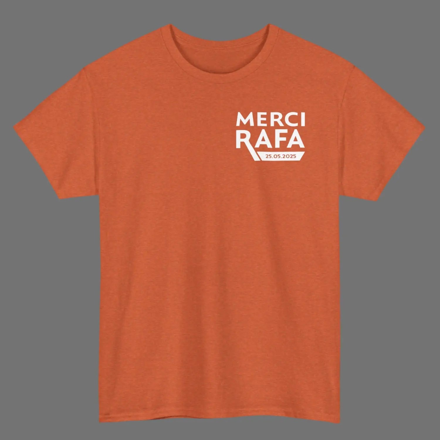 Merci Rafa Shirt: The Dynamic Shirt at Roland Garros
