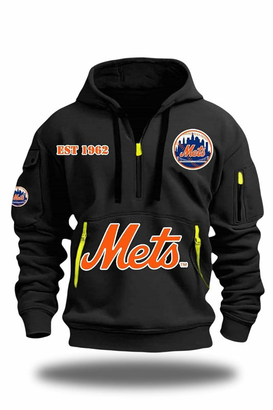 Mets Est 1962 Quarter Zip Hoodie
