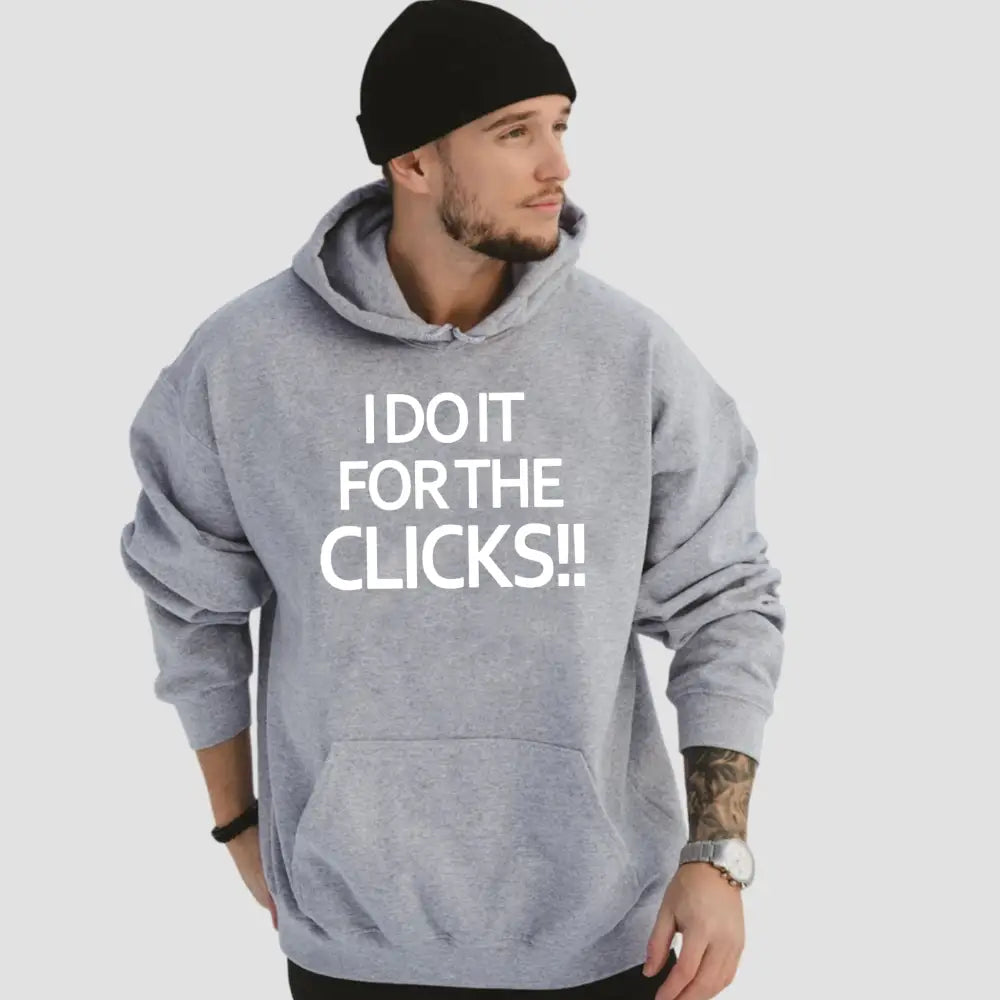 Mike Boylan I Do It For The Clicks T-Shirt1
