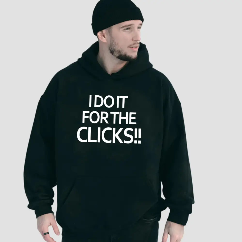 Mike Boylan I Do It For The Clicks T-Shirt3