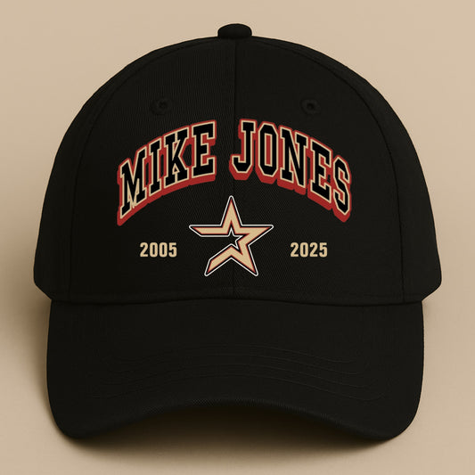 Mike Jones Houston Astros 2005-2025 Hat