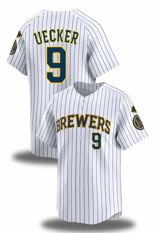 Milwaukee Brewers Honoring Mr. Baseball Bob Uecker Jersey 2025