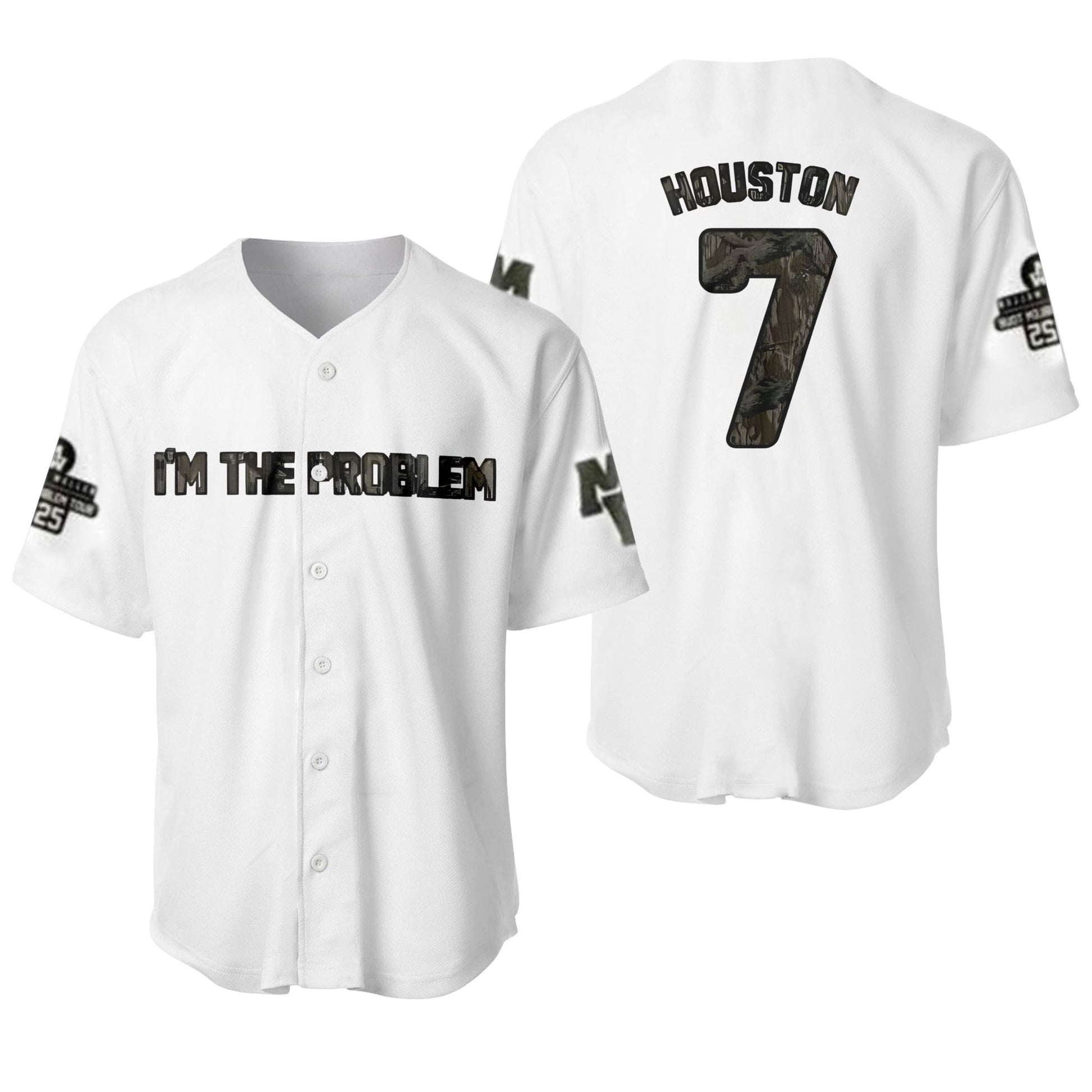 Morgan Wallen I'm the Problem Tour Baseball Jersey