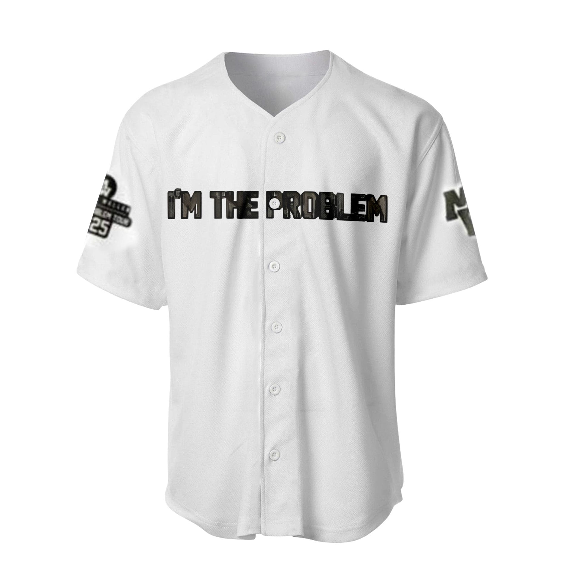 Morgan Wallen I'm the Problem Tour Baseball Jersey2