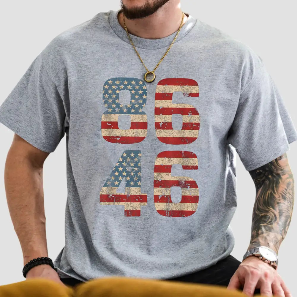 New Limited 8646 Fire Biden Anti Biden T-Shirt1