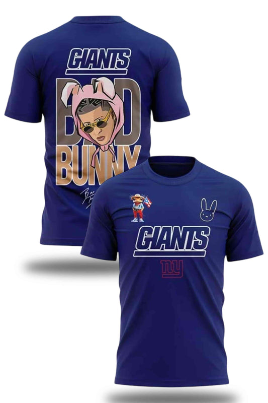 New York Giants x Bad Bunny Super Bowl 2025 Shirt