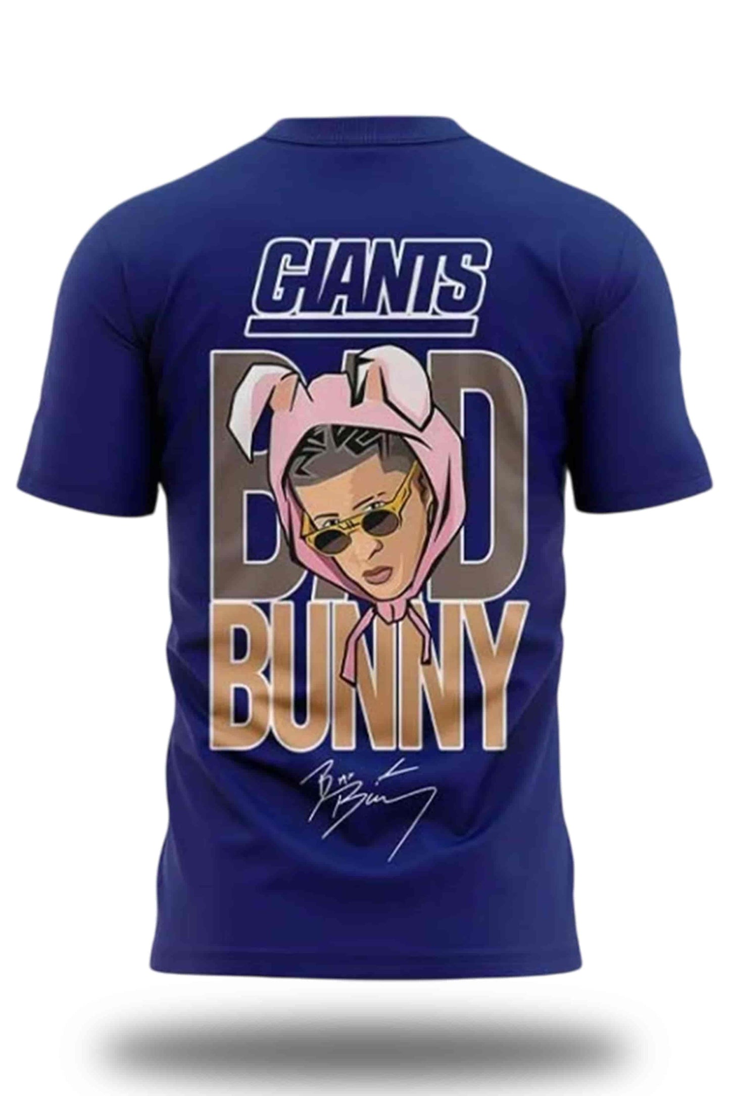 New York Giants x Bad Bunny Super Bowl 2025 Shirt2