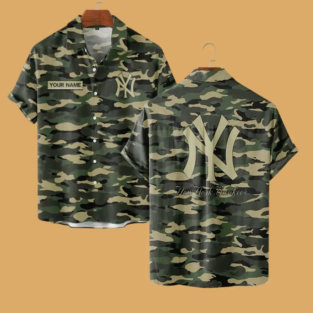 New York Yankees 2025 4th Of July Hawaiian Shirt