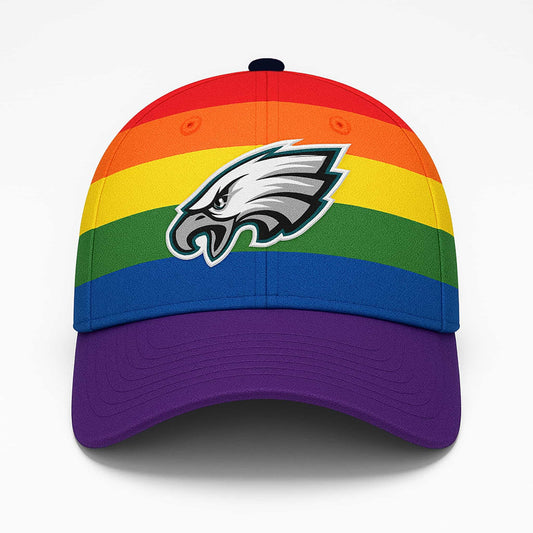 Nick Sirianni Rainbow Hat