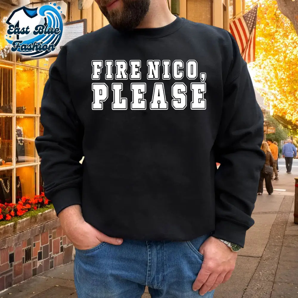 Nico Harrison Fire Nico Please T-Shirt2