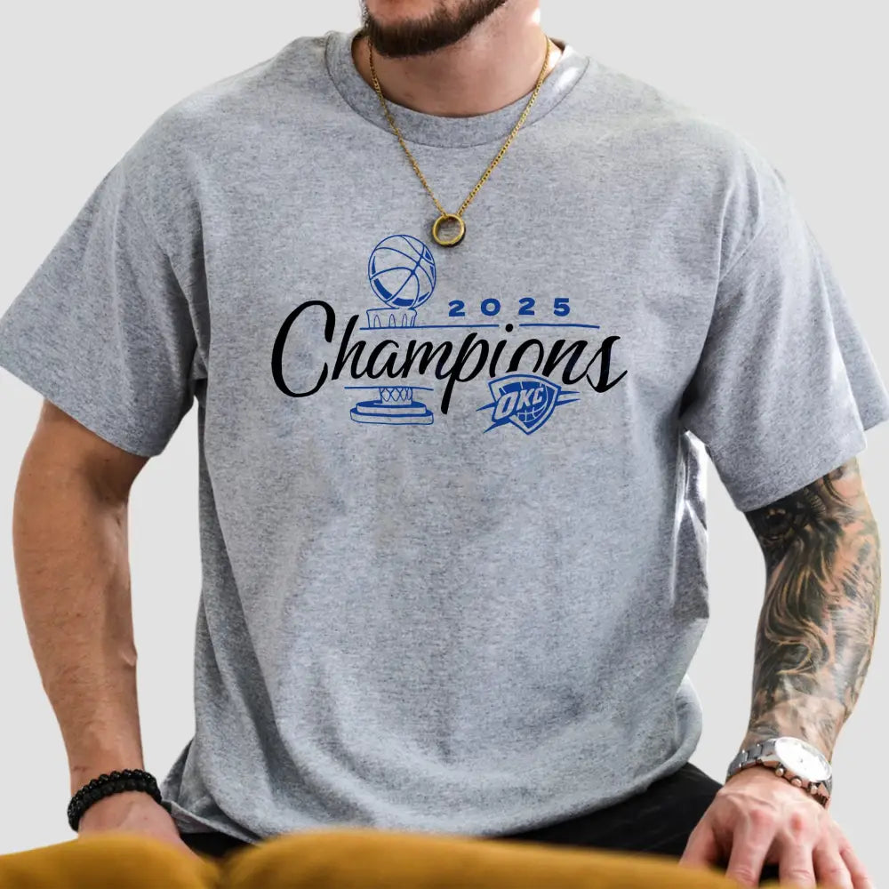 Okc Champions 2025 Playoffs Inside Paycom Shirt2